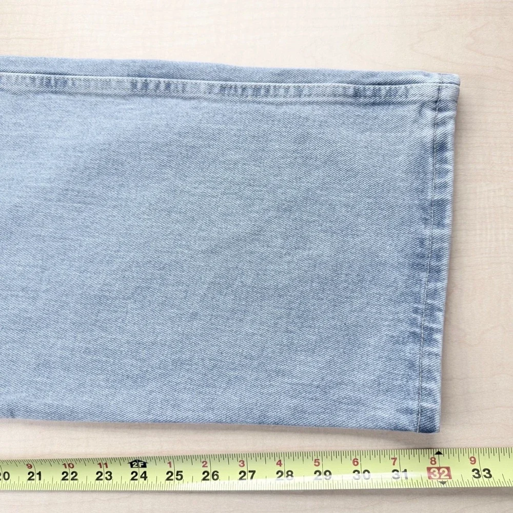 Wrangler Men's Rugged Wear Relaxed Straight Blue Denim Jeans Size 54x32 NWT - Picture 8 of 10